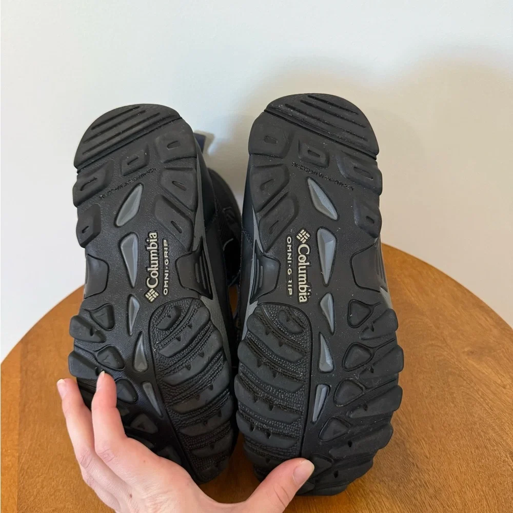 Columbia Youth Hyper-Boreal Omni Heat Waterproof Black Winter Boots, Size 5 - Picture 6 of 9
